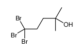 5,5,5-tribromo-2-methylpentan-2-ol结构式