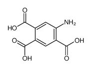 5-aminobenzene-1,2,4-tricarboxylic acid Structure