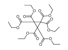 hexaethyl cyclopropane-1,1,2,2,3,3-hexacarboxylate结构式