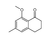 8-methoxy-6-methyl-3,4-dihydronaphthalen-1(2H)-one结构式