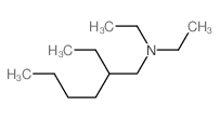 1-Hexanamine,N,N,2-triethyl- Structure