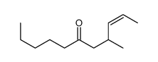 4-methylundec-2-en-6-one Structure