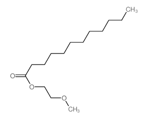 Dodecanoic acid,2-methoxyethyl ester结构式
