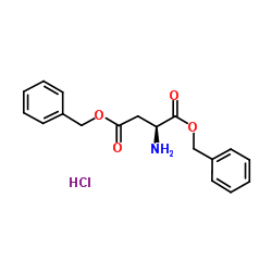 L-天门冬氨酸二苄酯盐酸盐结构式