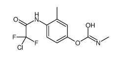 [4-[(2-chloro-2,2-difluoroacetyl)amino]-3-methylphenyl] N-methylcarbamate Structure