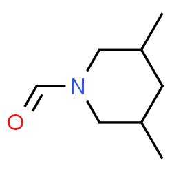 1-Piperidinecarboxaldehyde, 3,5-dimethyl- (9CI) Structure