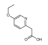 5-乙氧基-2-吡啶乙酸结构式