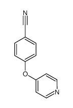 4-(pyridin-4-yloxy)benzonitrile Structure