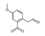4-METHOXY-2-NITROPHENYL ACETALDEHYDE结构式