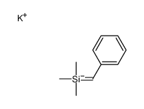 potassium,trimethyl(phenylmethyl)silane Structure