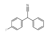 Benzeneacetonitrile,4-fluoro-a-phenyl- Structure