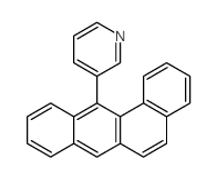 3-benzo[a]anthracen-12-ylpyridine结构式