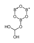 Boroxin,dihydroxymethoxy- (9CI) Structure