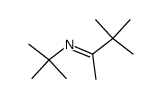 (E)-N-(tert-butyl)-3,3-dimethylbutan-2-imine Structure