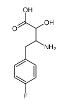 3-amino-4-(4-fluorophenyl)-2-hydroxybutanoic acid Structure