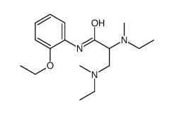 N-(2-ethoxyphenyl)-2,3-bis[ethyl(methyl)amino]propanamide Structure