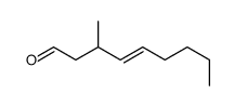 3-methylnon-4-enal Structure