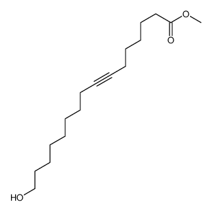 methyl 16-hydroxyhexadec-7-ynoate Structure