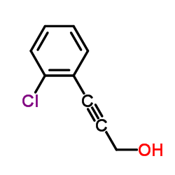 3-(2-Chlorophenyl)-2-propyn-1-ol structure