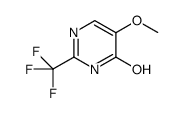 5-methoxy-2-(trifluoromethyl)-4-pyrimidinol结构式