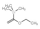 (1-乙氧基乙烯基)-三甲基硅烷结构式