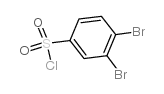 3,4-二溴-苯磺酰氯结构式