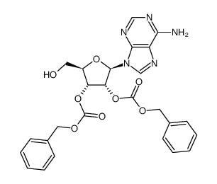 2',3'-O-bis(benzyloxycarbonyl)adenosine结构式