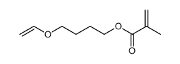 4-(Vinyloxy)butyl methacrylate结构式