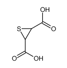 thiirane-2,3-dicarboxylic acid Structure