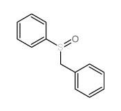 benzylsulfinylbenzene Structure