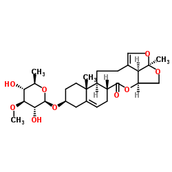 芫花叶白前甙元 C O-β-D-吡喃黄夹竹桃糖苷图片
