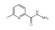 6-碘吡啶-2-羧酸肼结构式