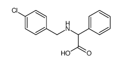 N-(p-chlorobenzyl)-α-phenylglycine结构式