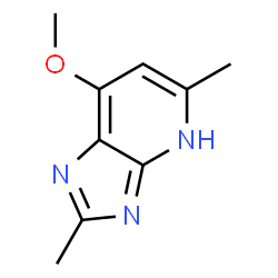 3H-Imidazo[4,5-b]pyridine,7-methoxy-2,5-dimethyl- Structure