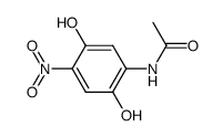 acetic acid-(2,5-dihydroxy-4-nitro-anilide)结构式