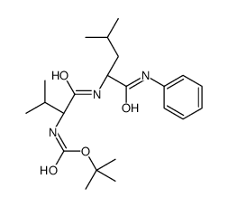 N-Boc-L-缬氨酰-L-亮氨酰苯胺图片