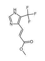 (E)-Methyl 4-(trifluoromethyl) urocanate Structure