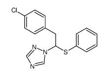 1-[2-(4-chlorophenyl)-1-phenylsulfanylethyl]-1,2,4-triazole Structure