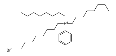 trioctyl(phenyl)phosphanium,bromide Structure