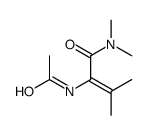 2-acetamido-N,N,3-trimethylbut-2-enamide结构式