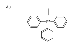 ethynyl(triphenyl)phosphanium,gold结构式