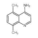 4-氨基-5,8-二甲基喹啉结构式