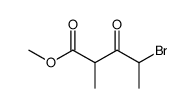 methyl 4-bromo-2-methyl-3-oxopentanoate Structure
