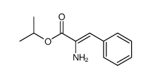 isopropyl (Z)-2-amino-3-phenylacrylate Structure