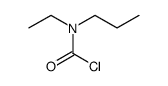 Carbamic chloride, ethylpropyl结构式