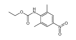 (2,6-dimethyl-4-nitro-phenyl)-carbamic acid ethyl ester Structure