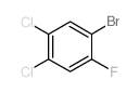 4,5-二氯-2-氟溴苯结构式