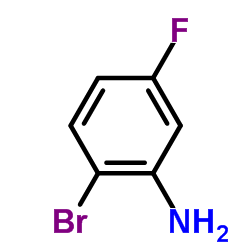 2-BROMO-5-FLUOROANILINE Structure
