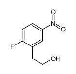 2-氟-5-硝基苯乙醇结构式