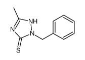 2-benzyl-5-methyl-1H-1,2,4-triazole-3-thione结构式